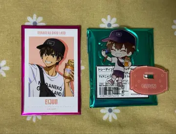 다이아의 A 캐릭터 드링크 아크릴 스탠드 포토 카드 사와무라