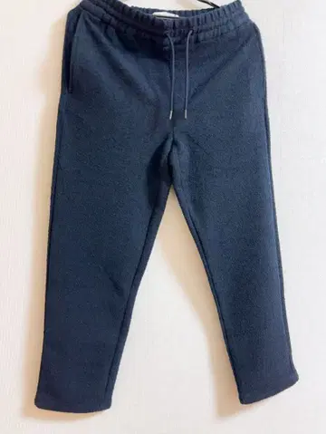 ZARA 자라 파일 원단 팬츠 네이비