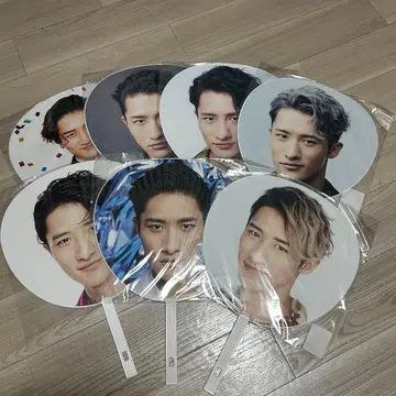 SnowMan 이와모토 테루 부채 8개 세트