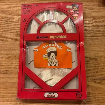 레트로 부티크 몽치치 COOKING 에이프런 세트 미사용 박스 포함 2