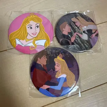 오로라 잠자는 숲속의 미녀 캔뱃지