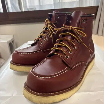 새상품급 ISAM 워크 부츠 하이컷 브라운 25cm