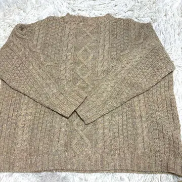 ichi 케이블 짜임 니트