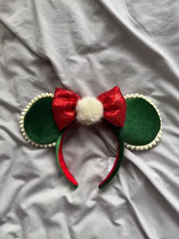 홍콩 디즈니랜드 크리스마스 머리띠