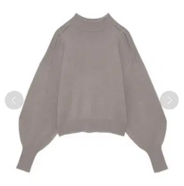 SNIDEL 스나이델 콜드 숄더 니트 풀오버 모카