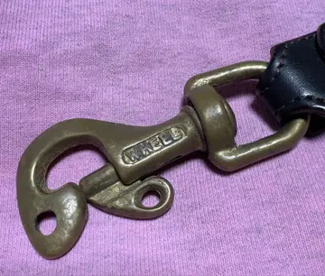 키 후크 놋쇠 가죽 벨트 루프 WHEEL 클립 키링