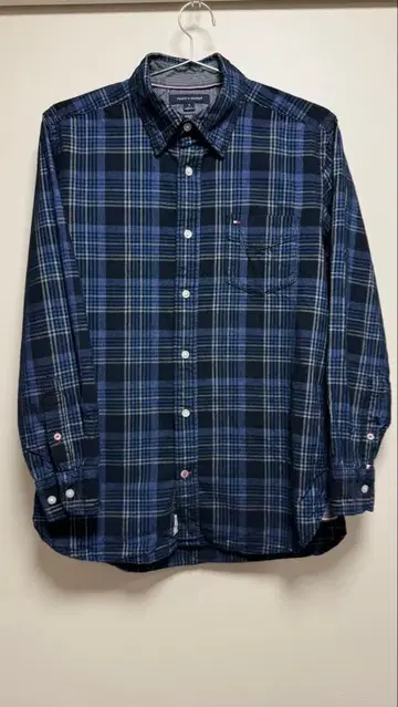 TOMMY HILFIGER 슬림핏 긴팔 셔츠 M