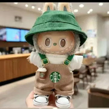 Labubu 봉제 인형 의상 유니폼 4종 세트