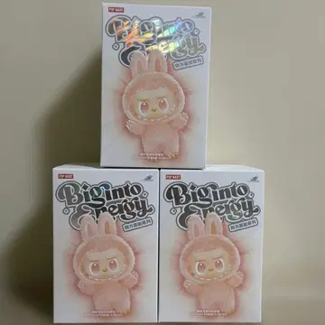 Big into Energy labubu 에너지 러브러브 3개 세트