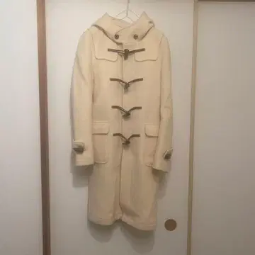 UNITED ARROWS 아이보리 더플 코트