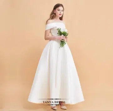 [ 즉시 구매 가능 배송비 포함 ] 웨딩 드레스 오프숄더