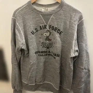 [ 새상품급 ] BUZZRICKSONS 버즈릭슨 스누피 맨투맨 트레이닝복