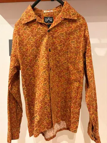 정품 드레스 히피 페이즐리 긴팔 셔츠 dress hippy 일본제