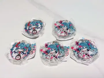 하츠네 미쿠 아크릴 키체인 5개 세트