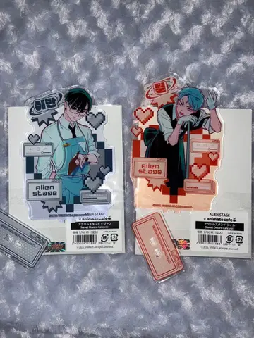 ALIENSTAGE animatecafe 아크릴 스탠드 티르 이반