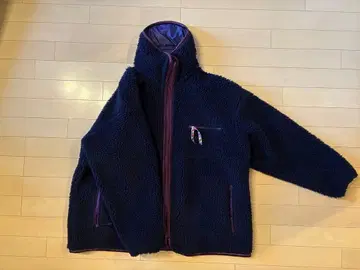 is-nessSilver and Gold 리버서블 플리스 자켓