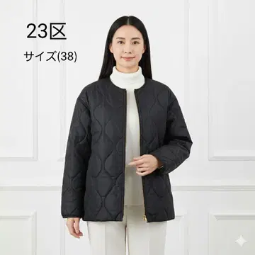 새상품급(38) 23구 퀼팅 자켓
