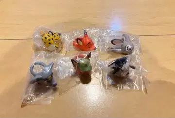 주토피아 가챠가챠 패션 반지 컴플리트 닉 주디