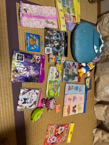 디즈니 캐릭터 세트