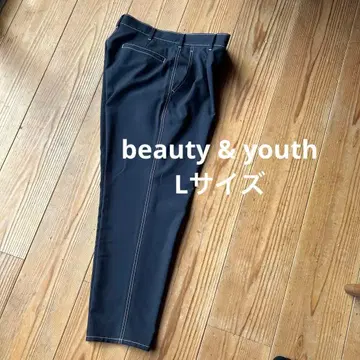 beauty & youth 의 팬츠 블랙