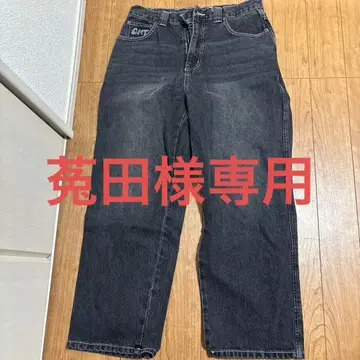 cm 와이드 레그 데님 팬츠