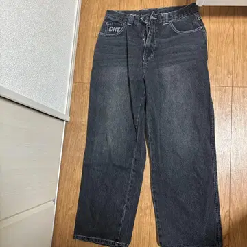 cm 와이드 레그 데님 팬츠