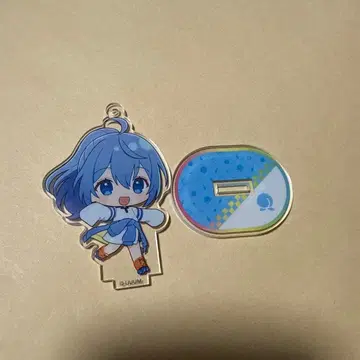 컬러풀 피치 굿즈 라운드원 아크릴 스탠드 아크릴 키링