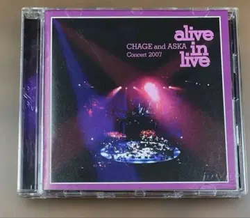 CHAGE and ASKA [ alive in live ] DVD