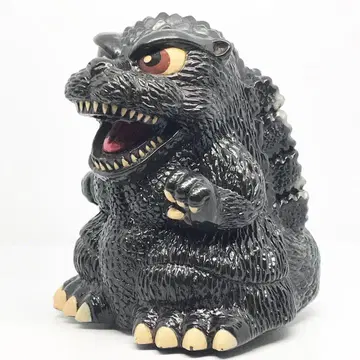 일본제 고질라 1995 레트로 소프트 비닐 저금통