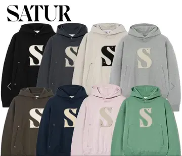 satur 세터 후드티 후디 핑크