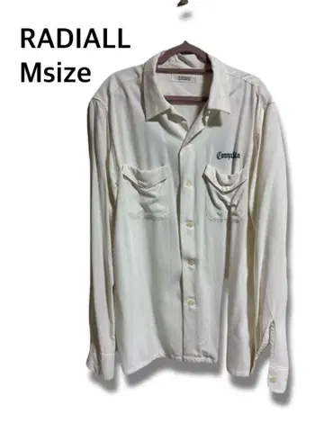 RADIALL 라디얼 레이온 화이트 셔츠