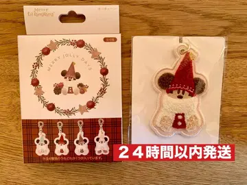 새상품 릴린린 키체인 빨간색 디즈니 크리스마스 2025