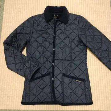 LAVENHAM 네이비 퀼팅 자켓