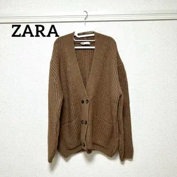 ZARA 가디건 브라운