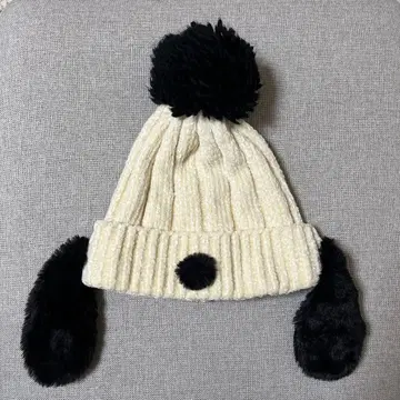 USJ 스누피 니트 모자 피넛 프리 사이즈 유니버셜