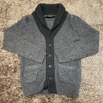 ZARA MAN 그레이 숄 가디건 L