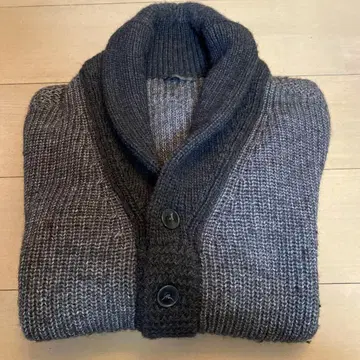 ZARA MAN 그레이 숄 가디건 L