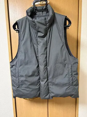 무지 라보 무인양품 발수 다운 베스트 차콜