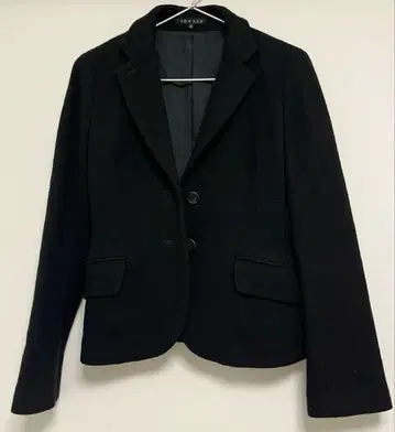 theory 블랙 아우터 자켓 두꺼운 원단