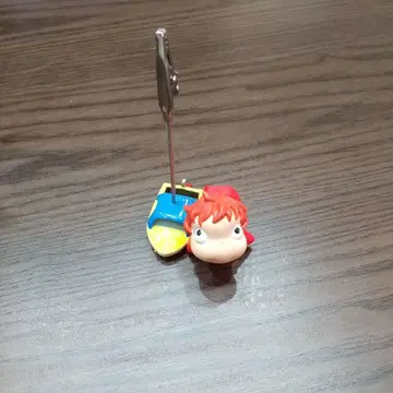 벼랑 위의 포뇨 클립 홀더 메모 클립 레어 단종