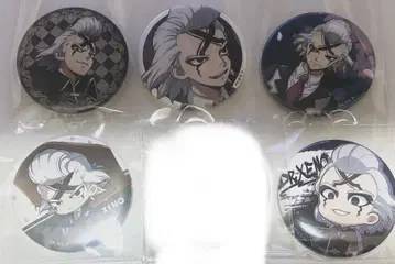 Dr.STONE 제노 체스 스크래치 마루이 월마 시부야 카페 캔뱃지