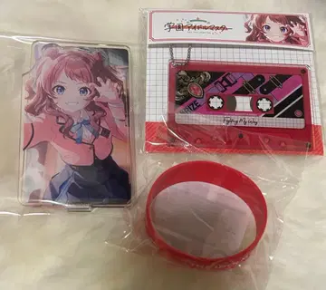 학원 아이돌 마스터 하나미 사키 굿즈 3종 세트