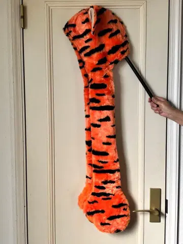 디즈니 캐릭터 티거 모자 머플러