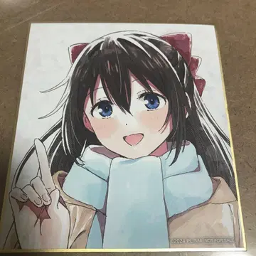 사쿠라자카 시즈쿠 영화 2장 1주차 특전 색지