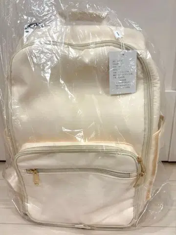 emiria 화이트 M 백팩 새상품