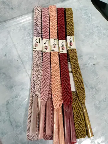 조립끈 쿠미히모 허리띠 5종