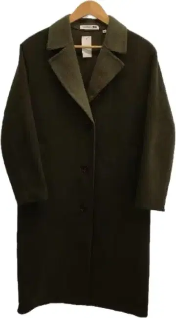 [ 새상품급 ] 유니클로 그린 롱 코트 M