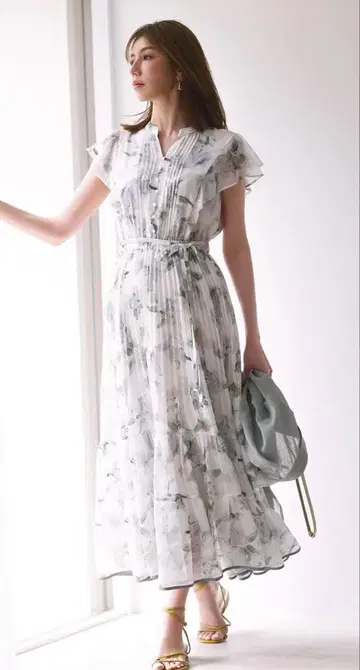 JUSGLITTY 아이비 프린트 원피스