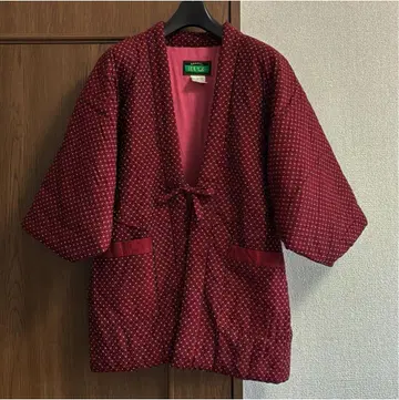 쿠루메 핸드메이드 일본제 한텐 미츠노부 반텐 면