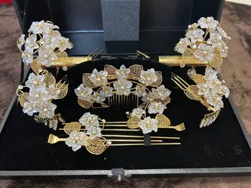 신부 헤어콤 세트